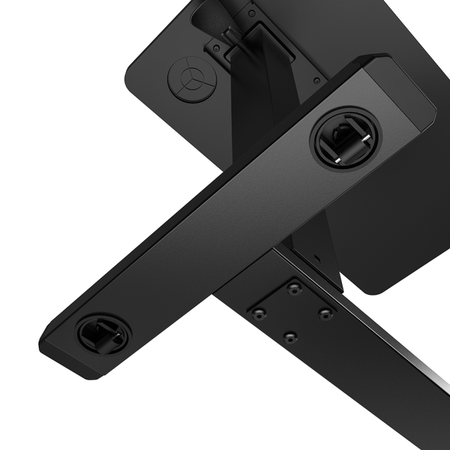 Мебель для геймеров - Cтол OfficePro black с регулировкой высоты (ODM366BK)#6