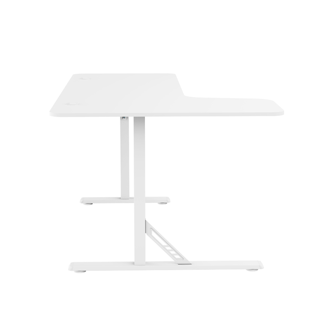 Меблі для геймерів - Комп'ютерний стіл GamePro white (GDC216W)#5