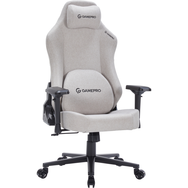 Мебель для геймеров - Игровое кресло Gamepro Size L Fabric Light Grey (FGC750G) (FGC750LG)#2