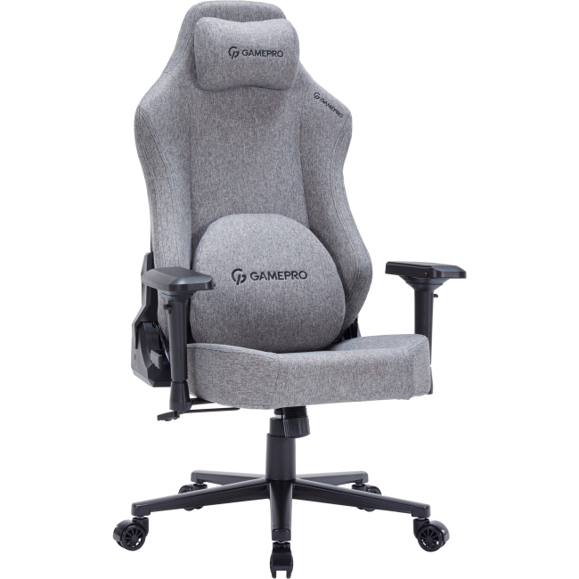 Меблі для геймерів - Ігрове крісло Gamepro Size L Fabric Dark Grey (FGC750G) (FGC750DG)#3