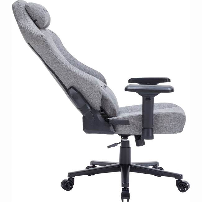 Меблі для геймерів - Ігрове крісло Gamepro Size L Fabric Dark Grey (FGC750G) (FGC750DG)#5