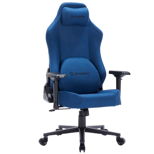 Меблі для геймерів - Ігрове крісло Gamepro Size L Fabric Dark Blue (FGC750DB)#2