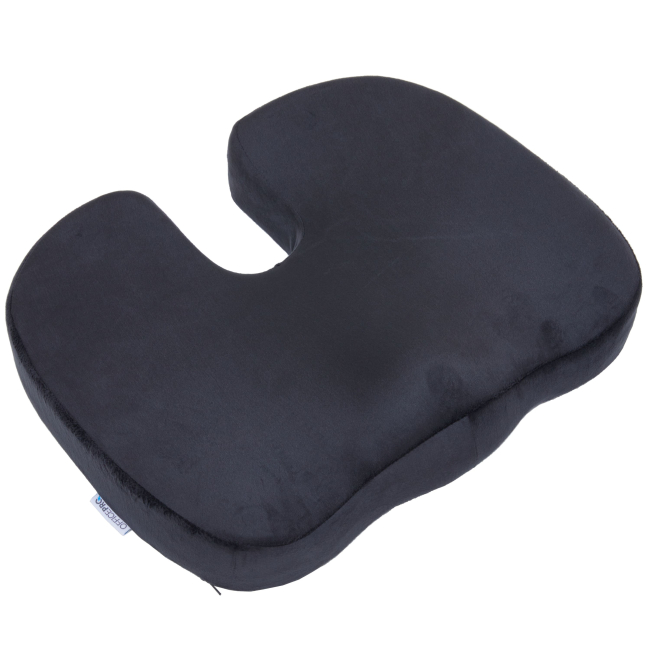 Мебель для геймеров - Подушка для сидения OfficePro Velor black (SP750B)#4