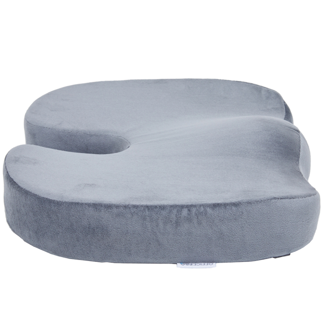 Мебель для геймеров - Подушка для сидения OfficePro Velor gray (SP750G)#3