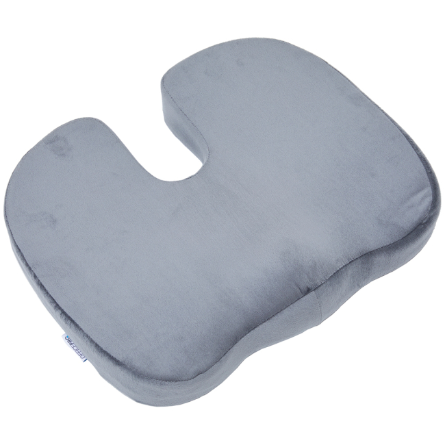 Мебель для геймеров - Подушка для сидения OfficePro Velor gray (SP750G)#4