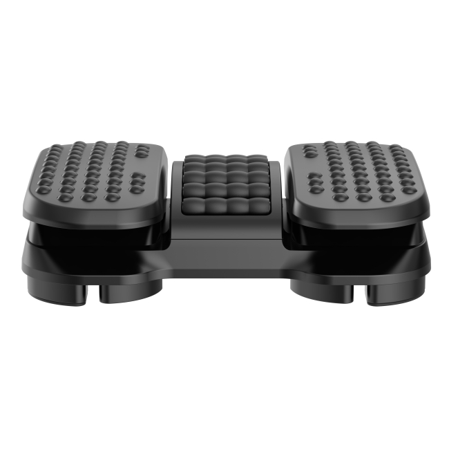 Мебель для геймеров - Подставка для ног OfficePro Регулируемая массажная Black (FR730)#4