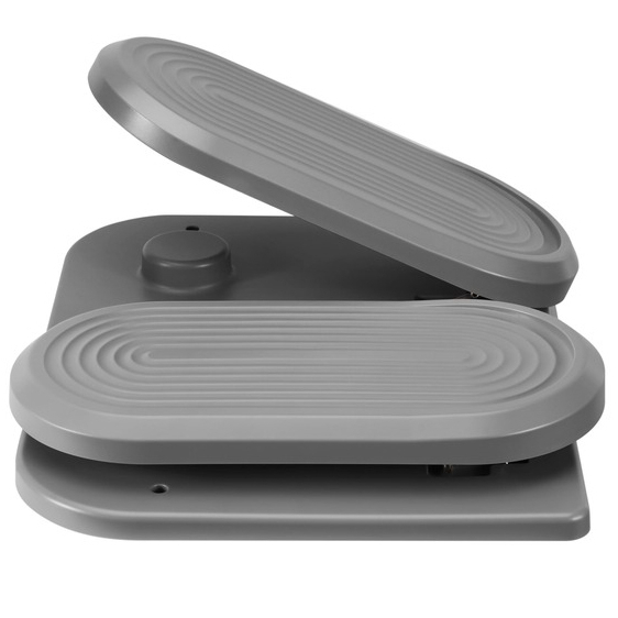 Меблі для геймерів - Підставка для ніг OfficePro із фітнес-степерами Grey (FR950)#2