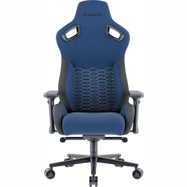 Меблі для геймерів - Ігрове крісло Gamepro Size XL Fabric Dark Blue (GC900DB)#2