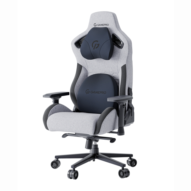 Мебель для геймеров - Игровое кресло Gamepro Size XL Fabric Dark Grey (GC900DB) (GC900DG)#3