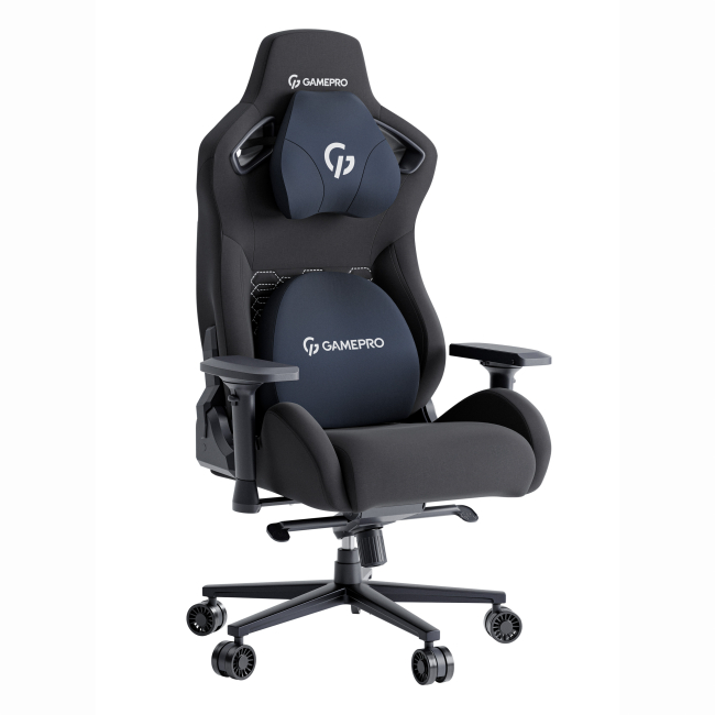 Меблі для геймерів - Ігрове крісло Gamepro Size XL Fabric Black (GC900DB) (GC900B)#3