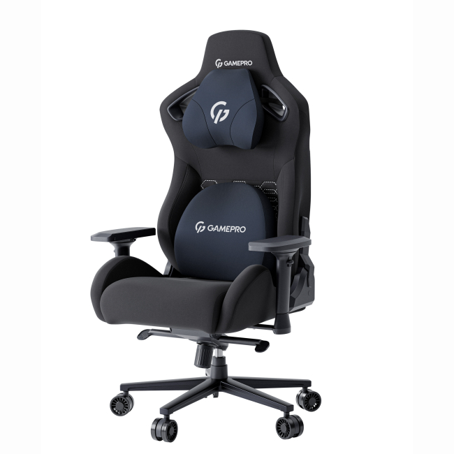 Меблі для геймерів - Ігрове крісло Gamepro Size XL Fabric Black (GC900DB) (GC900B)#5