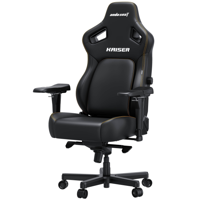Меблі для геймерів - Крісло Anda seat Kaiser 4 Size L Black Premium PVC (AD12YDDC-L-20-B-PV/C)#2