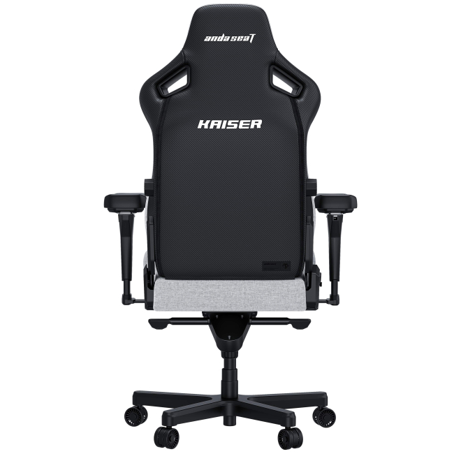 Меблі для геймерів - Крісло Anda seat Kaiser 4 Size L Gray Linen fabric (AD12YDDC-L-20-G-CF)#5