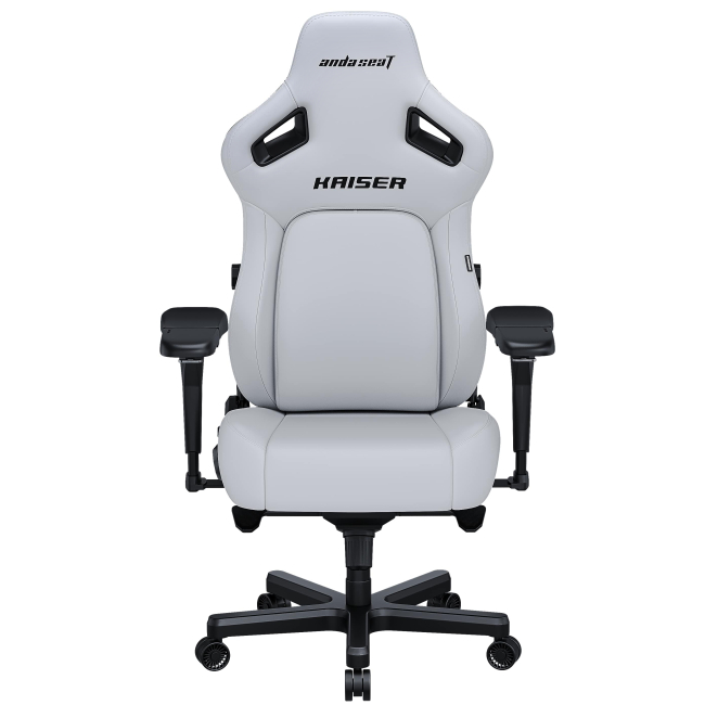 Меблі для геймерів - Крісло Anda seat Kaiser 4 Size L White Premium PVC (AD12YDDC-L-20-W-PV/C)#2