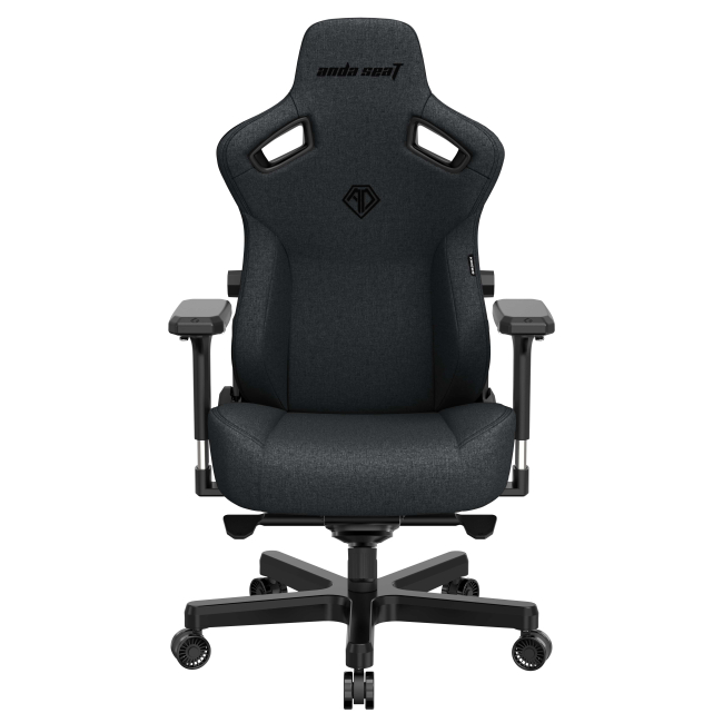 Меблі для геймерів - Крісло Anda seat Kaiser 3 Size XL Dark gray Linen fabric (AD12YDC-XL-01-GB-CF)#5