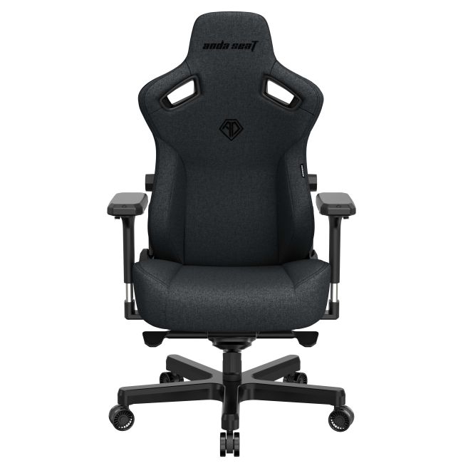 Мебель для геймеров - Кресло Anda seat Kaiser 3 Size L Dark gray Linen fabric (AD12YDC-L-01-GB-CF)#5