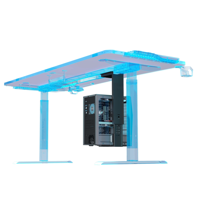 Мебель для геймеров - Держатель для системного блока Anda seat Desk PC holder Black (ZJJ-01-B)#2