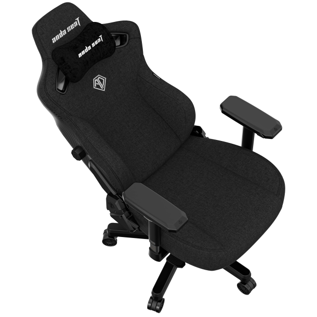 Меблі для геймерів - Крісло Anda seat Kaiser 3 Black fabric Size L (AD12YDC-L-01-B-CF)#3
