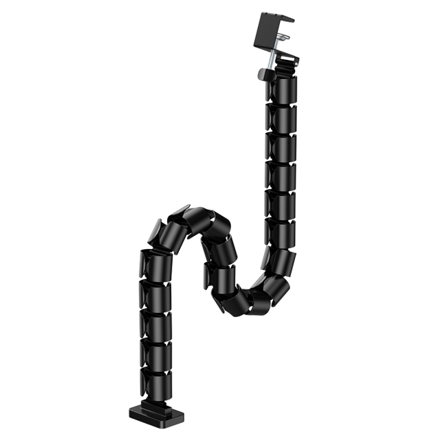 Мебель для геймеров - Органайзер для кабеля OfficePro Black (CM730B)#2