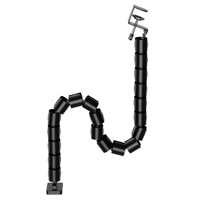 Мебель для геймеров - Органайзер для кабеля OfficePro Black (CM730B)#3