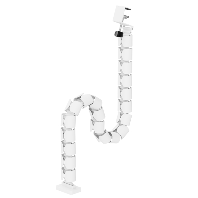 Меблі для геймерів - Органайзер для кабелю OfficePro White (CM730W)#2