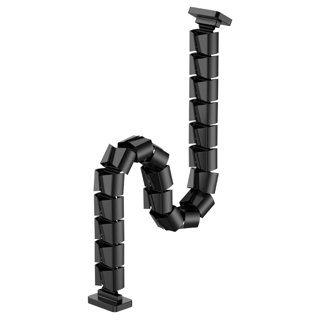 Меблі для геймерів - Органайзер для кабелю OfficePro Black (CM800B)#2