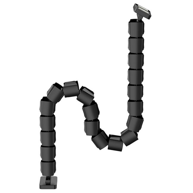 Меблі для геймерів - Органайзер для кабелю OfficePro Black (CM800B)#3