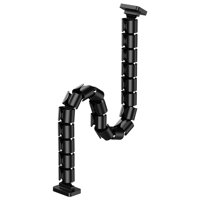 Меблі для геймерів - Органайзер для кабелю OfficePro Black (CM790B)#2