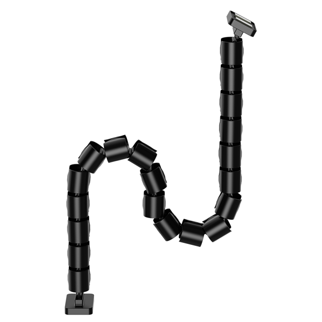 Меблі для геймерів - Органайзер для кабелю OfficePro Black (CM790B)#3