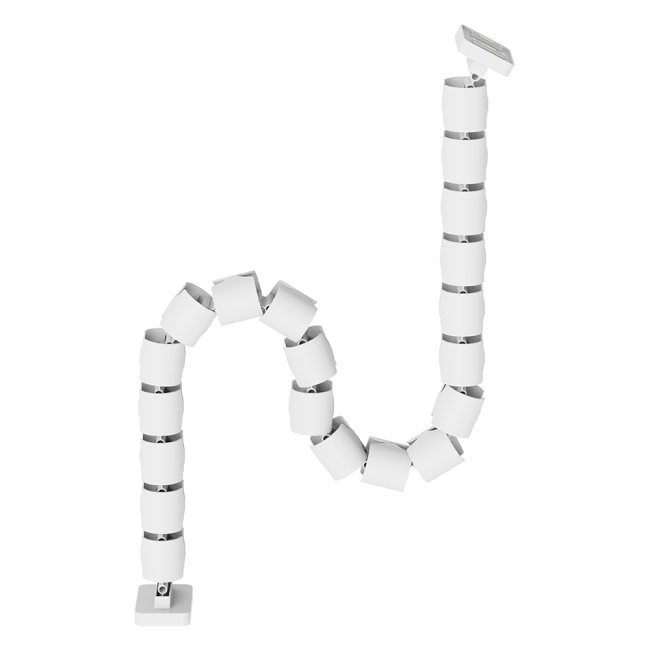 Мебель для геймеров - Органайзер для кабеля OfficePro White (CM790W)#2