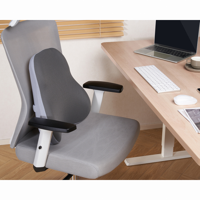 Мебель для геймеров - Подушка для поясницы OfficePro Gray (LP600G)#4