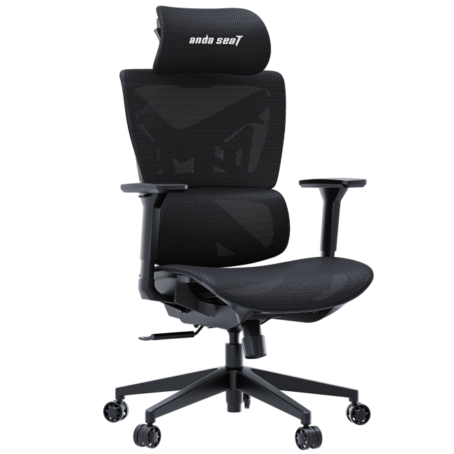 Мебель для геймеров - Кресло Anda seat X-Air Size L Mesh Black (AD-WY-01-BBB)#2