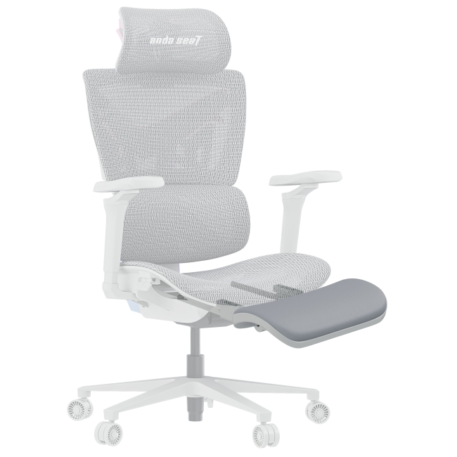 Меблі для геймерів - Підставка для ніг Anda seat Footrest X-Air/X-Air Pro Gray (WY-AC-JT-01-G)#5