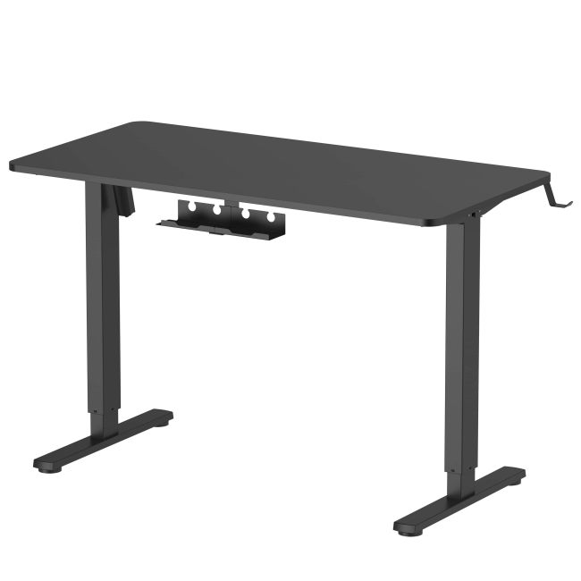 Меблі для геймерів - Стіл OfficePro З електрорегулюванням висоти Black (ODE1260B)#2