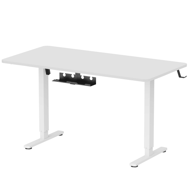 Мебель для геймеров - Стол OfficePro С электрорегулировкой высоты White (ODE1470W)#2