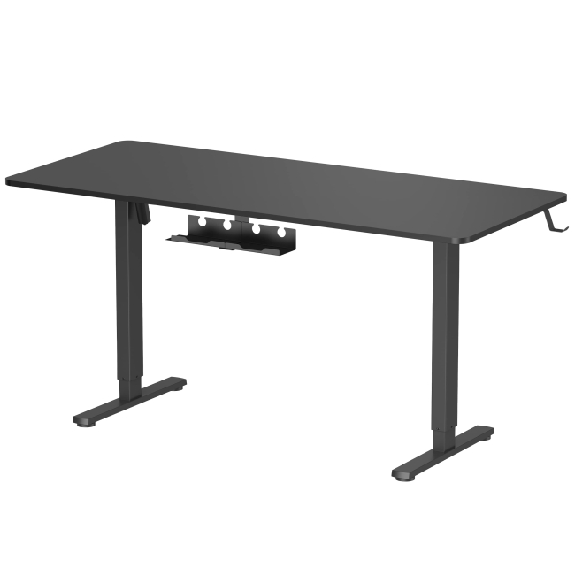 Меблі для геймерів - Стіл OfficePro З електрорегулюванням висоти Black (ODE1670B)#2