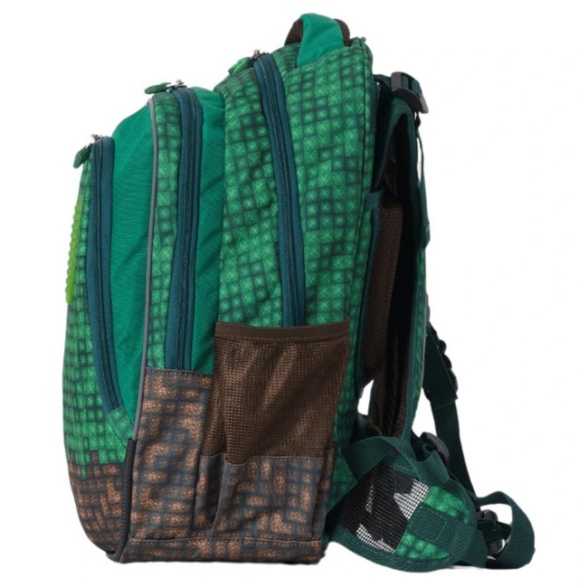 Рюкзаки и сумки - Рюкзак школьный Pixie Crew Minecraft Explorer с пикселями (PXB-42-73)#2