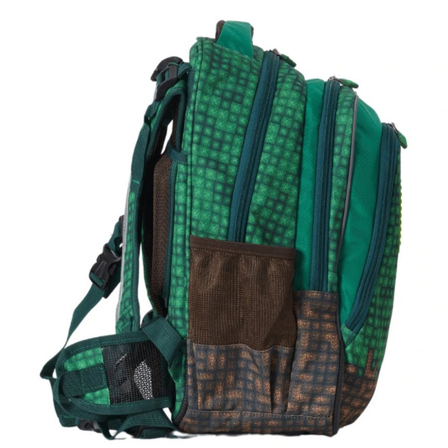 Рюкзаки и сумки - Рюкзак школьный Pixie Crew Minecraft Explorer с пикселями (PXB-42-73)#3