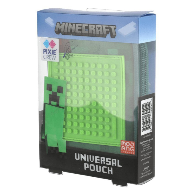 Пенали та гаманці - Пенал Pixie Crew Minecraft Boom з пікселями зелений (PXA-02-35)#4