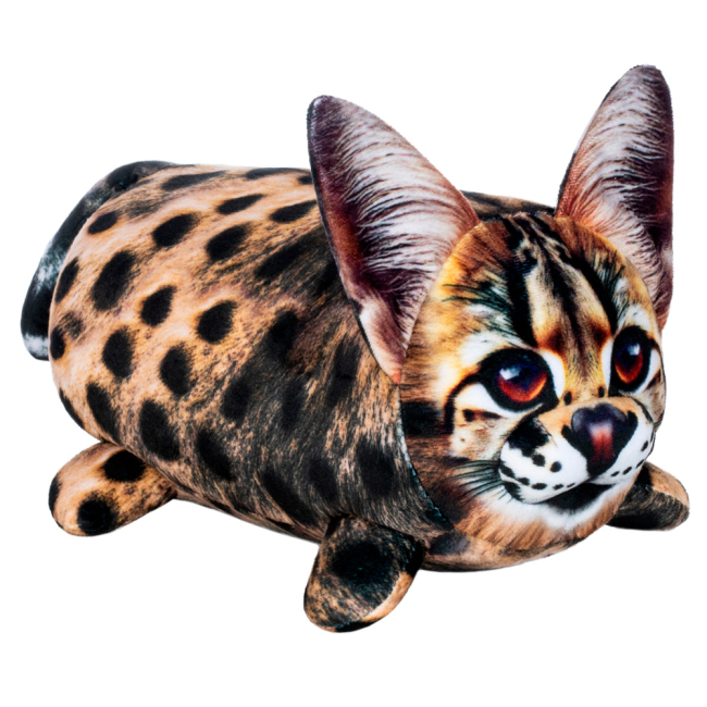 М'які тварини - М'яка іграшка Inkatoys Сервал 28 см (PRIS1U_SU)#2