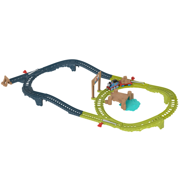 Железные дороги и поезда - Игровой набор Thomas and Friends Веселые приключения паровозика Томас доставка к причалу (HGY82/HPM64)#3