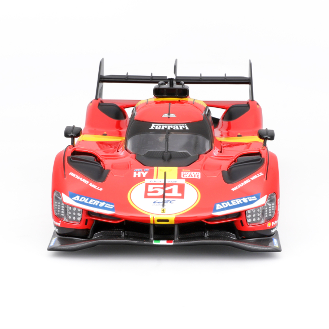 Конструктори з унікальними деталями - Конструктор Bburago Ferrari 499P LMH 31 деталь (18-26587)#5