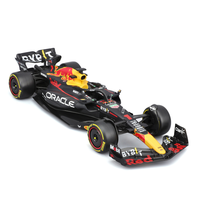 Автомодели - Автомодель Bburago Racing Red Bull Racing RB19 с фигуркой в ​​ассортименте (18-28036)#4