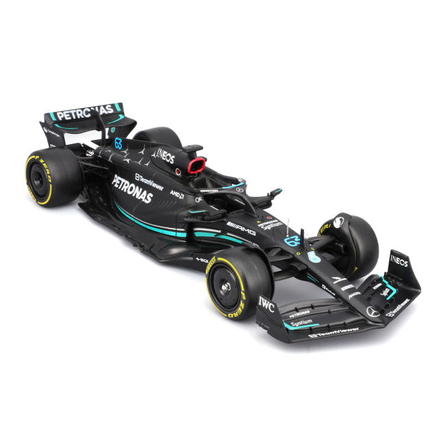 Автомодели - Автомодель Bburago Racе Mercedes-AMG F1 W14 E Performance с фигуркой в ассортименте (18-28037)#6