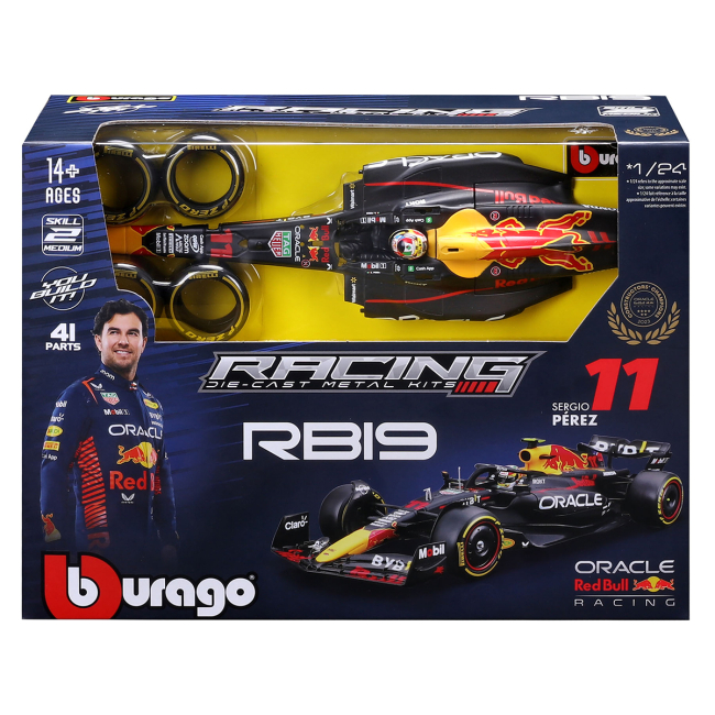 Конструкторы с уникальными деталями - Конструктор Bburago Oracle Red Bull Racing RB19 в ассортименте (18-28507)#2