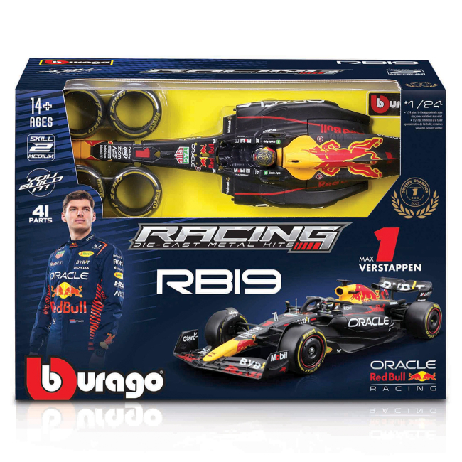 Конструкторы с уникальными деталями - Конструктор Bburago Oracle Red Bull Racing RB19 в ассортименте (18-28507)#3