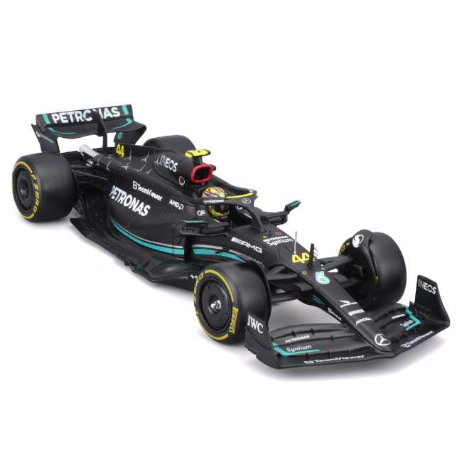 Конструктори з унікальними деталями - Конструктор Bburago Mercedes-AMG F1 W14 Performance в асортименті (18-28510)#7