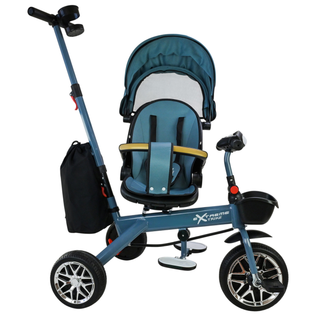 Велосипеди - Велосипед Країна Іграшок Триколісний блакитний (TR2412)#2