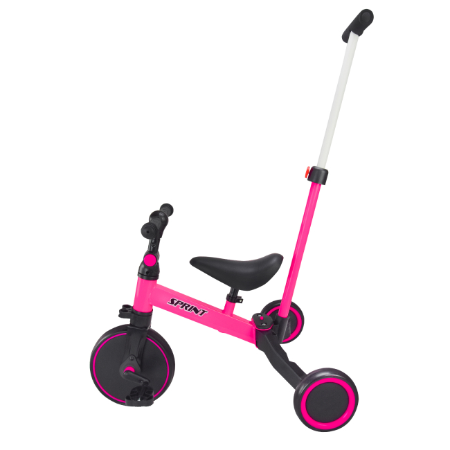 Велосипеды - Велосипед Країна Іграшок Трехколесный 2 в 1 розовый (TR2451)#2