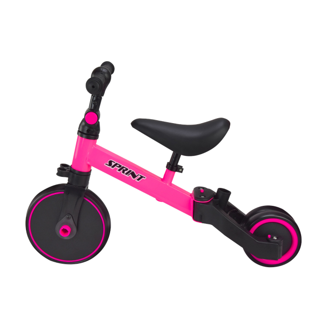 Велосипеды - Велосипед Країна Іграшок Трехколесный 2 в 1 розовый (TR2451)#5
